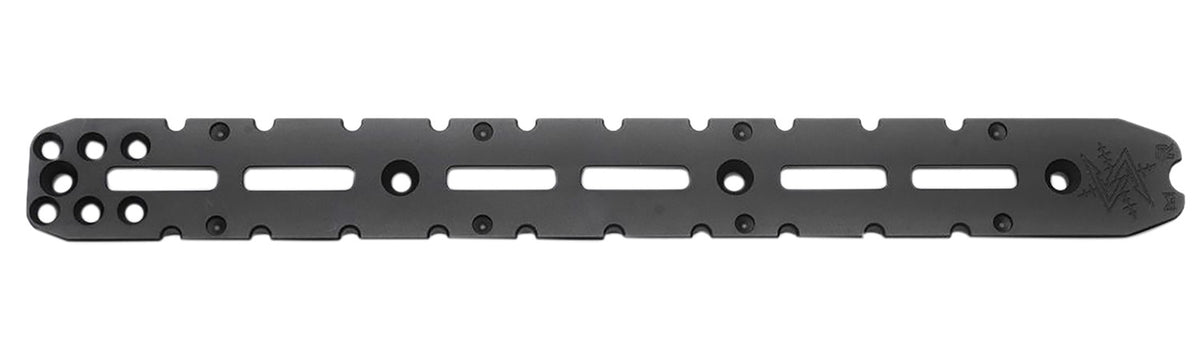 Seekins Precision 13.63" M-LOK HIT ARCA Rail 6 Slot Black Aluminum