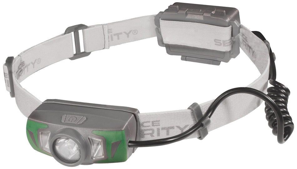 Police Security 97743 Twin Power 550 Lumen Rechargeable Headlamp Gray