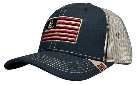 Hornady 33310 Navy Trucker Hat Gadsden Flag Design