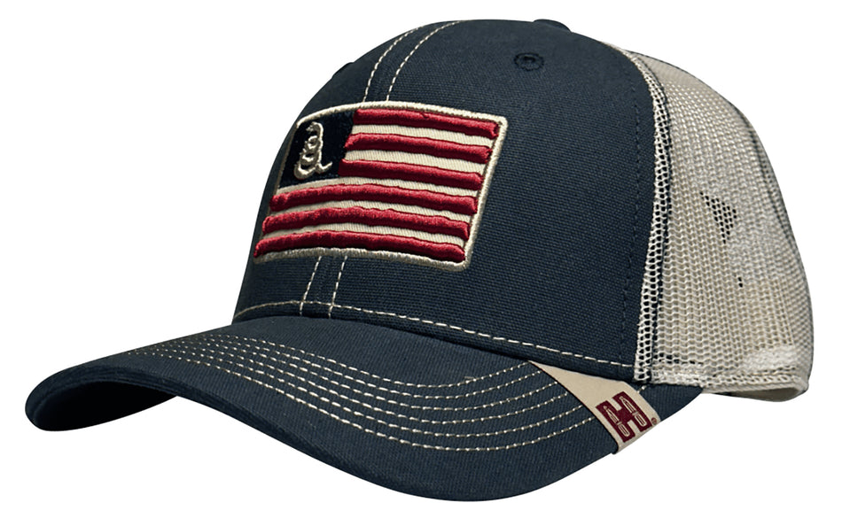 Hornady 33310 Navy Trucker Hat Gadsden Flag Design