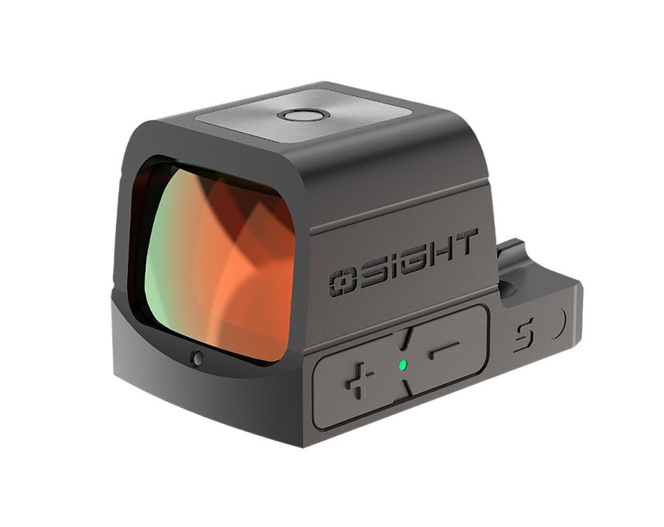 Osight S 1x 2 MOA Red Dot with 32 MOA Circle Reticle Black Anodized