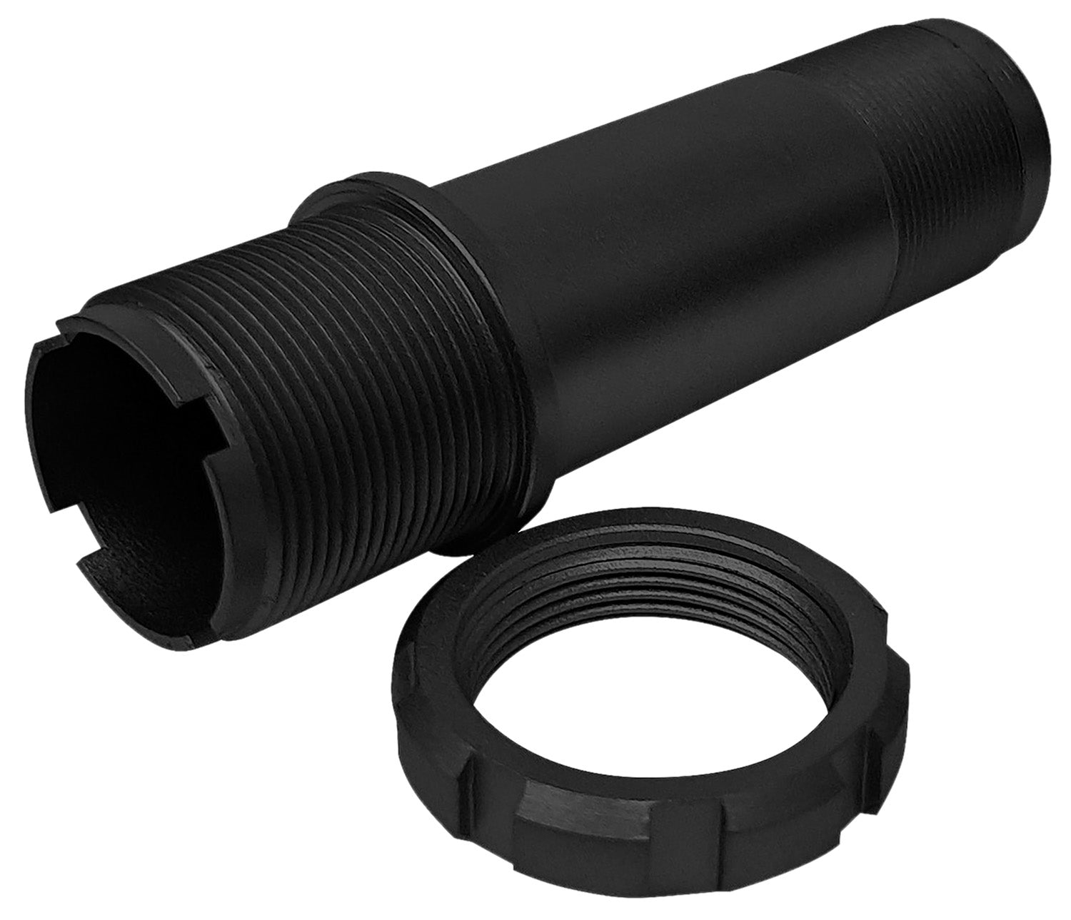 Yankee Hill 1257A VICTRA-12 Suppressor Choke Mount Assembly Stainless Steel Black Melonite