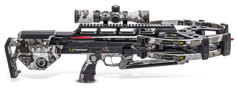TenPoint TX28 Vektra Rail-Less Crossbow 250 lb Draw Weight 28" CB250047849