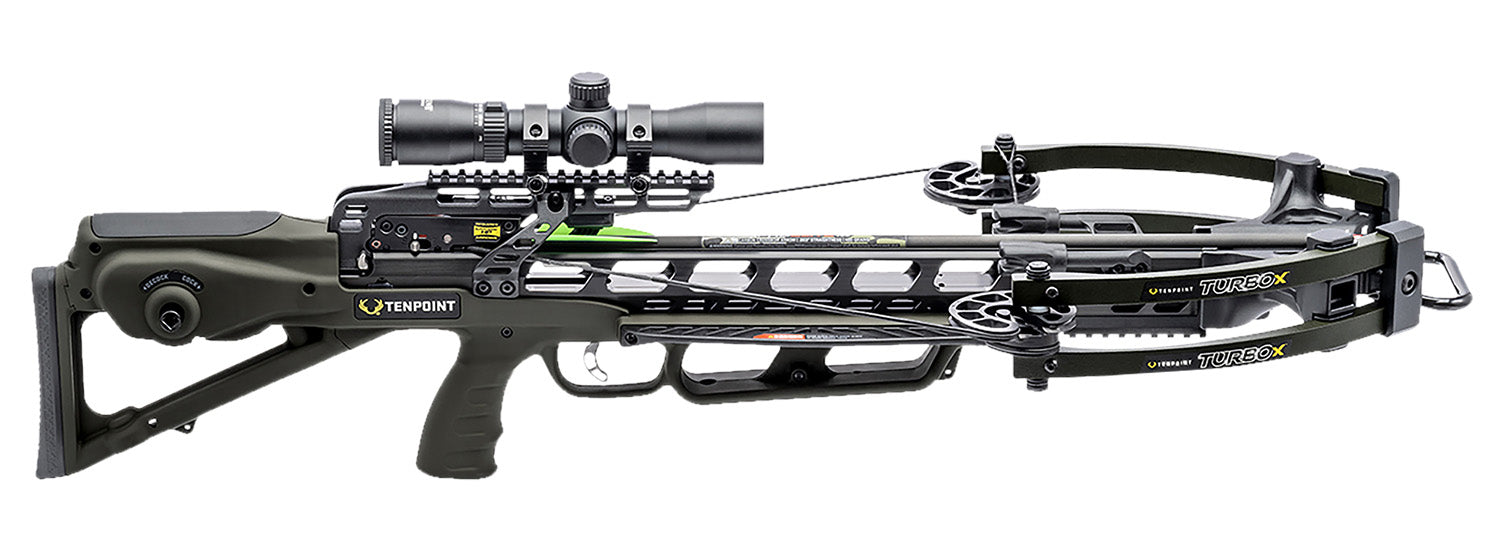 TenPoint Turbox Moss Green Crossbow 230 lb Draw Weight 33.25" CB250201549