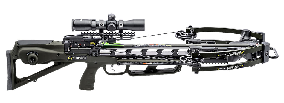 TenPoint Turbox Moss Green Crossbow 230 lb Draw Weight 33.25" CB250201549