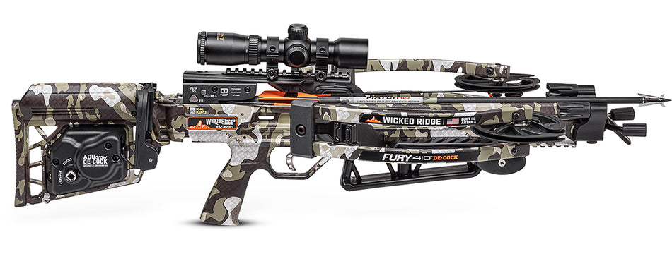 TenPoint Wicked Ridge Fury Crossbow 200 lb Draw Weight 29" WR220604518