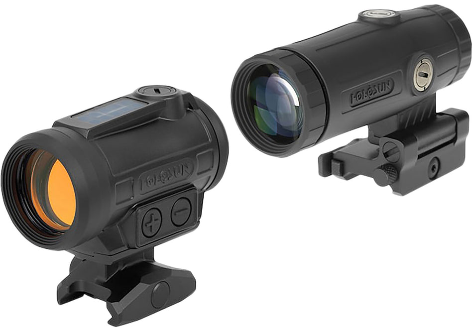 Holosun AROEVOSPRRD&HM3X ARO Evo SPR 1x Red Dot and HM3X Magnifier Bundle