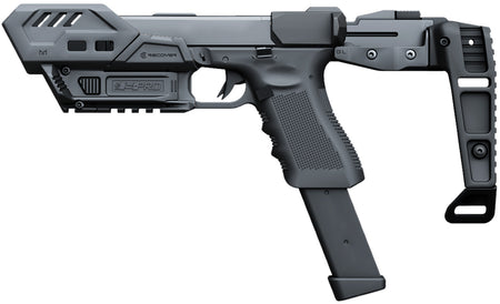 Recover Tactical S-Pro MG Glock Conversion Kit with Stabilizer MLOK Black SPROMGB01
