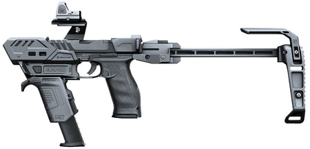 Recover Tactical S-Pro MG Walther PDP Conversion Kit with Stabilizer MLOK Black SPROPDPGB01