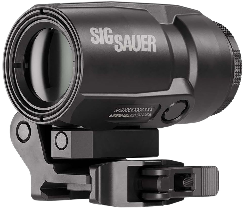 Sig Sauer SOJ3MT01 Juliet3T-Micro 3x22mm Matte Black Magnifier with MSAR Compatibility