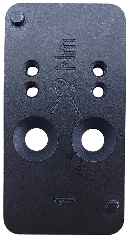 HK Mounting Plate #1 Black VP OR Compatible with Noblex and Meopta Pattern