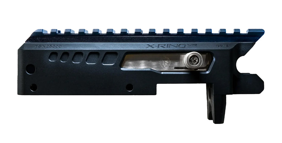 Tactical Solutions X-Ring Takedown VR Gen2 .22 LR Rifle, Matte Black Barrel & Receiver, Magpul X-22 Backpacker FDE Stock
