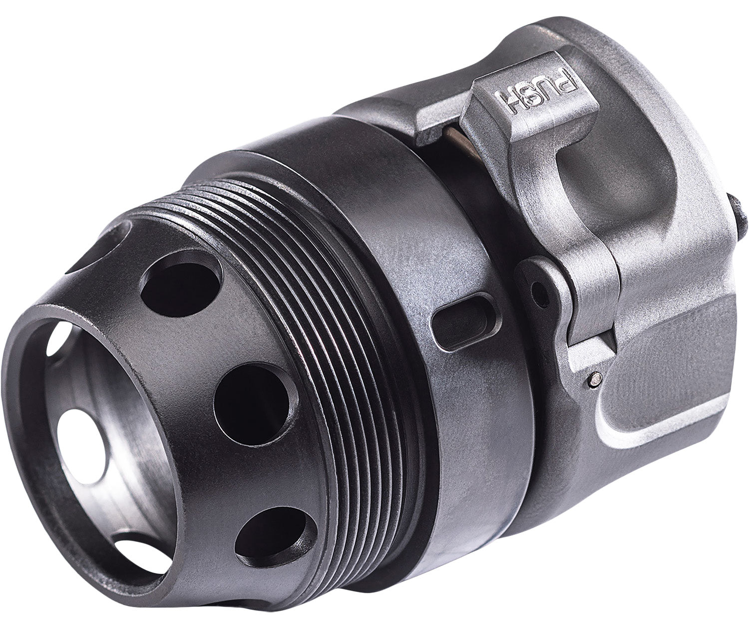 SureFire 5.56mm Fast-Attach Hub HUBFA556BK 1 3/8"x24 Nitride Black 17-4 Stainless Steel