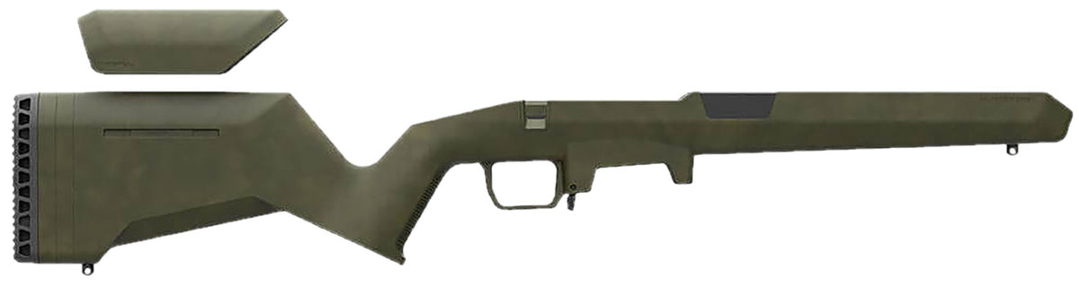 Magpul MAG1422-ODG Hunter Lite Hunting Buttstock Olive Drab Green for Remington 700 Short Action