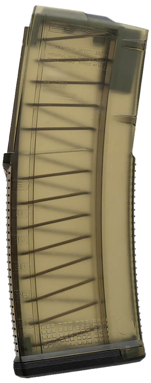 Magpul MAG1485-ODT TMAG 5.56x45mm NATO 20rd Translucent Olive Drab Rifle Magazine for AR-15/M4