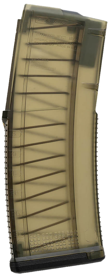 Magpul MAG1485-ODT TMAG 5.56x45mm NATO 20rd Translucent Olive Drab Rifle Magazine for AR-15/M4