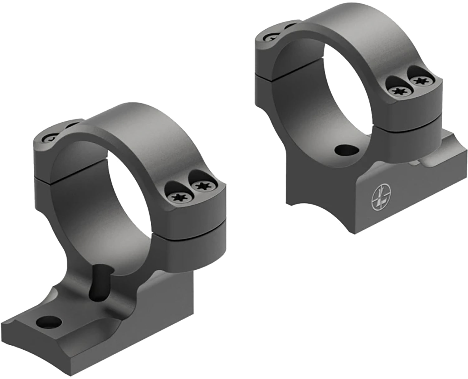 Leupold BackCountry 177159 Weatherby Mark V 6-Lug 30mm Medium Scope Ringmount Black