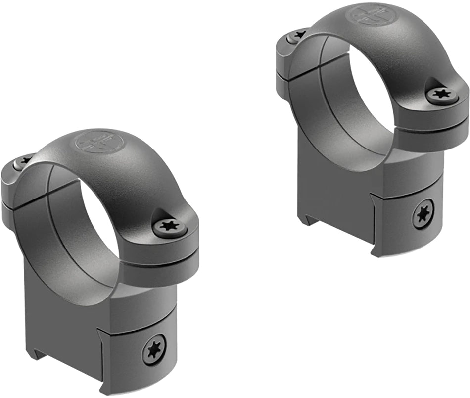 Leupold 177363 CZ 527 Steel Ringmounts 1" Tube Medium Black