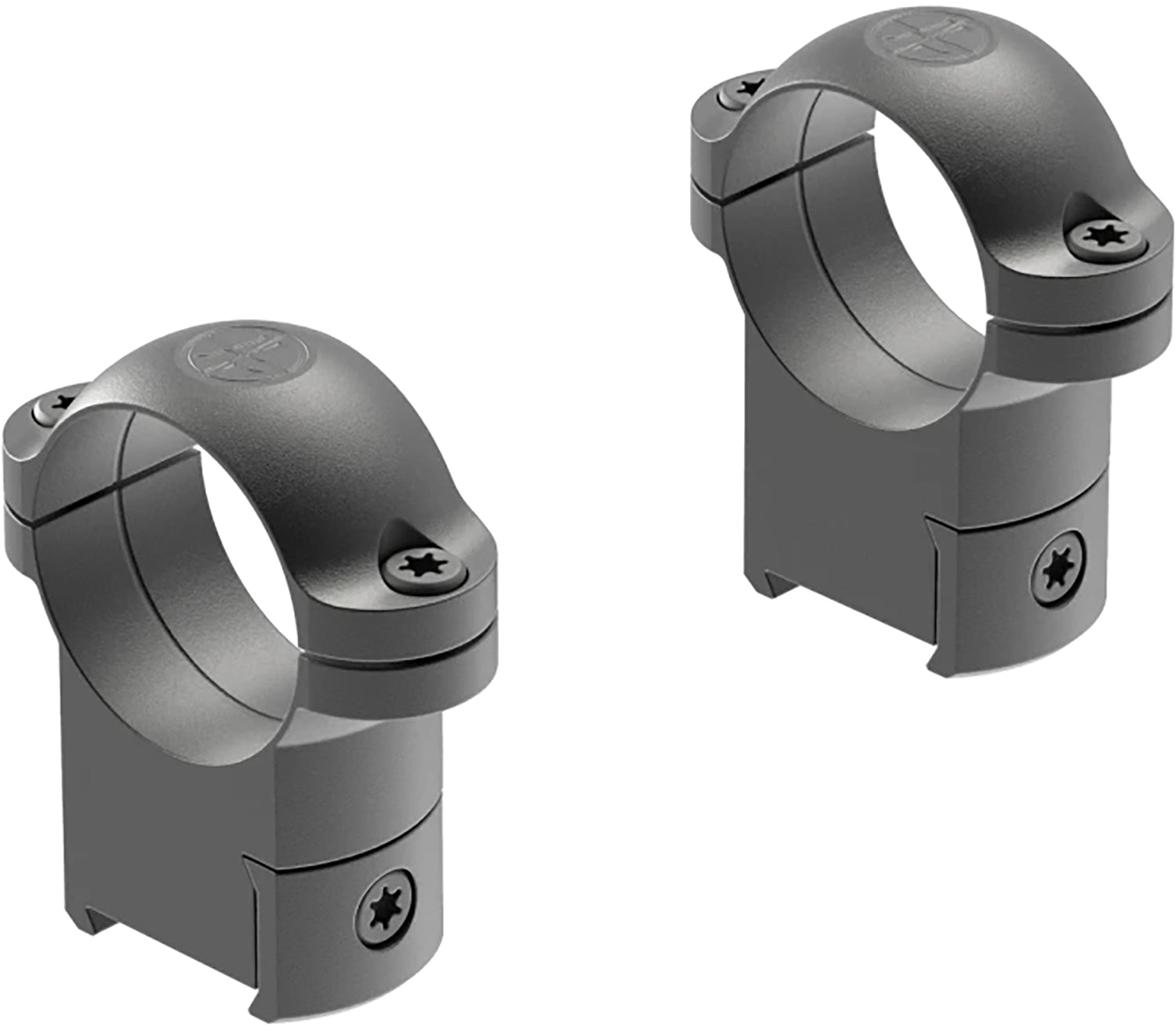 Leupold 177364 CZ 527 Steel Ringmounts 1" Tube High Black