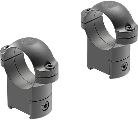 Leupold 177364 CZ 527 Steel Ringmounts 1" Tube High Black