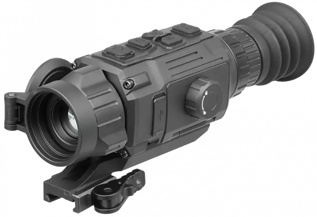 AGM Rattler V2 Thermal Scope Black 3.5-28x 320x256 50Hz Resolution with Removable Battery