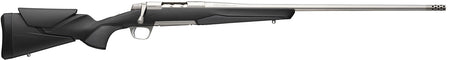 Browning 036008224 X-Bolt 2 Hunter Full Size 270 Win 3+1 24" Stainless Steel Threaded Barrel, Drilled & Tapped Stainless Steel Receiver, Adj Vari-Tech Black Composite Stock w/Adjustable Comb & LOP