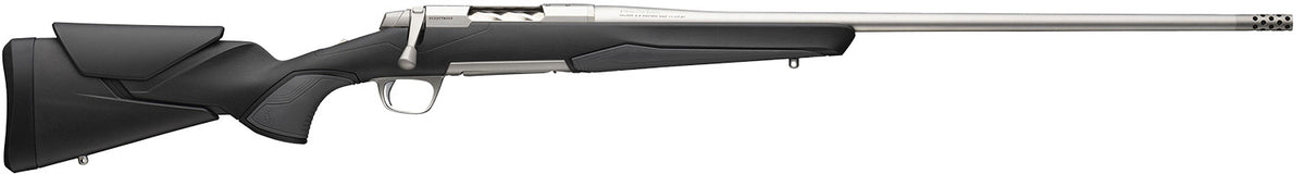 Browning 036008229 X-Bolt 2 Hunter Full Size 300 Win Mag 3+1 26" Stainless Steel Threaded Barrel, Drilled & Tapped Stainless Steel Receiver, Adj Vari-Tech Black Composite Stock w/Adjustable Comb & LOP