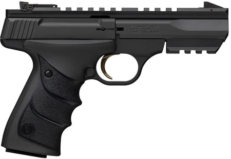 Browning Buck Mark Black Label URX 22 LR 10+1 5.50" Matte Blued Pistol with Black UFX Overmolded Grip