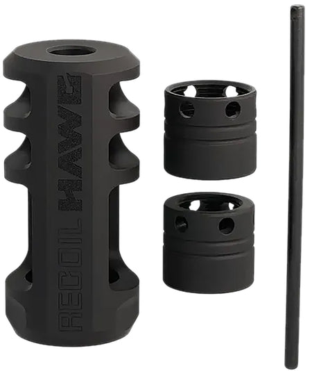 Browning 001293099 Xeno Recoil Hawg Black Muzzle Device 1/2"x28 Threads