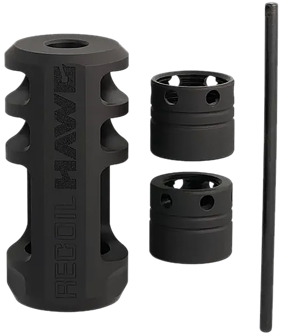 Browning 001293097 Xeno Recoil Hawg Black Muzzle Device 5/8"x24 Threads
