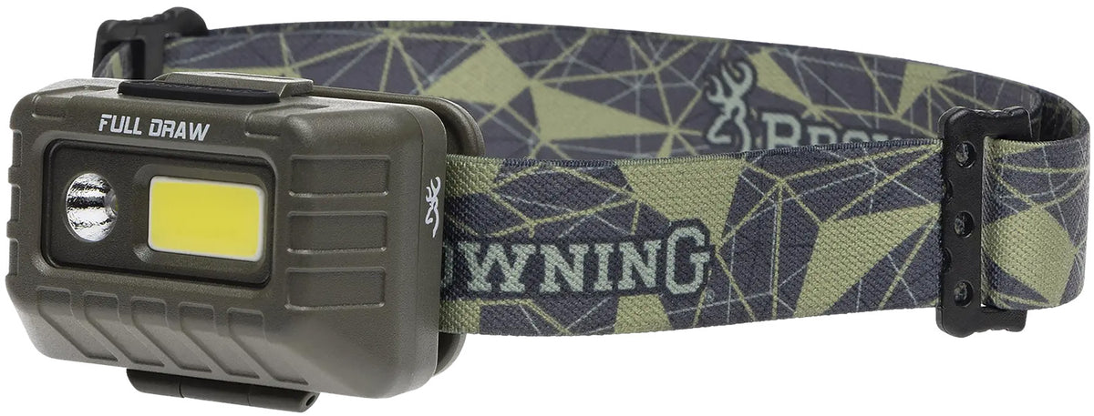 Browning Full Draw Rechargeable Hunting Headlamp LED