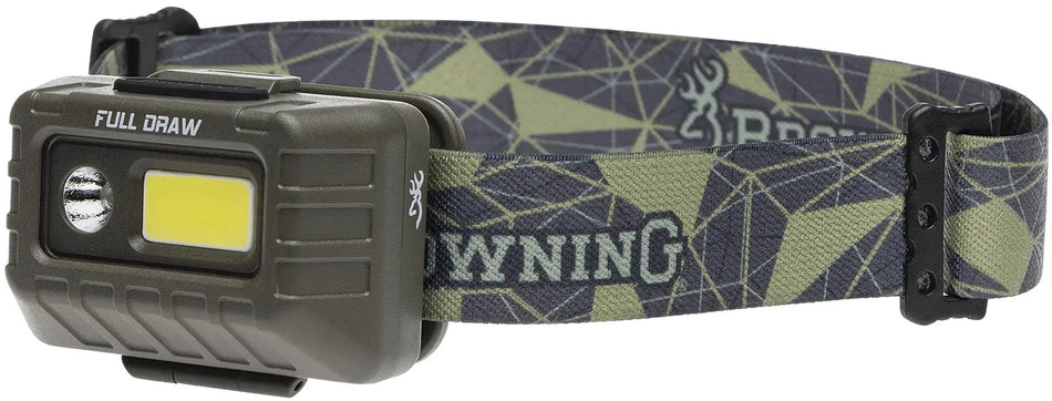 Browning Full Draw Rechargeable Hunting Headlamp LED