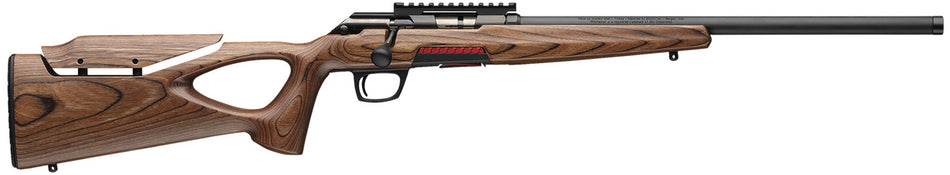 Winchester Xpert Target 22 LR 10+1 18" Threaded Bull Barrel, Brown Adjustable Comb Laminate Rifle