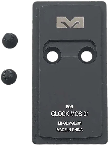 Meprolight MPO PRO-F Direct RMR Optic Mounting Plate Black Aluminum Glock MOS Standard Frame