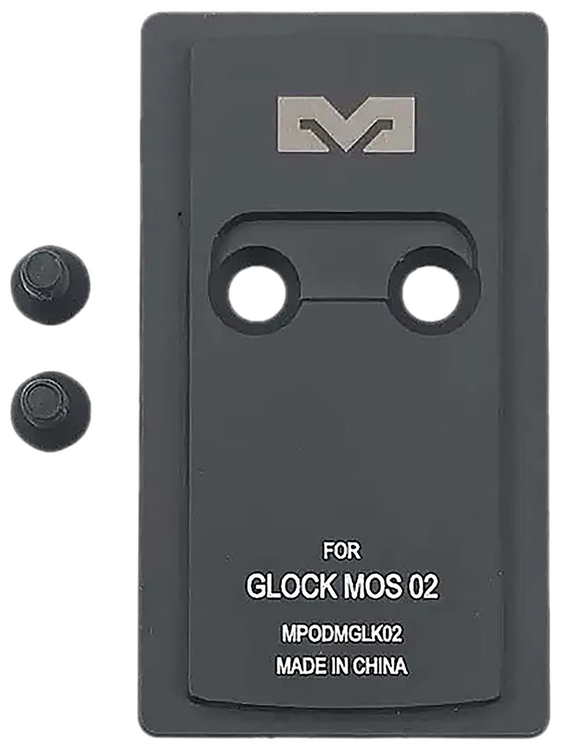 Meprolight MPO PRO-F Direct RMR Optic Mounting Plate Black Aluminum Glock MOS Large Frame