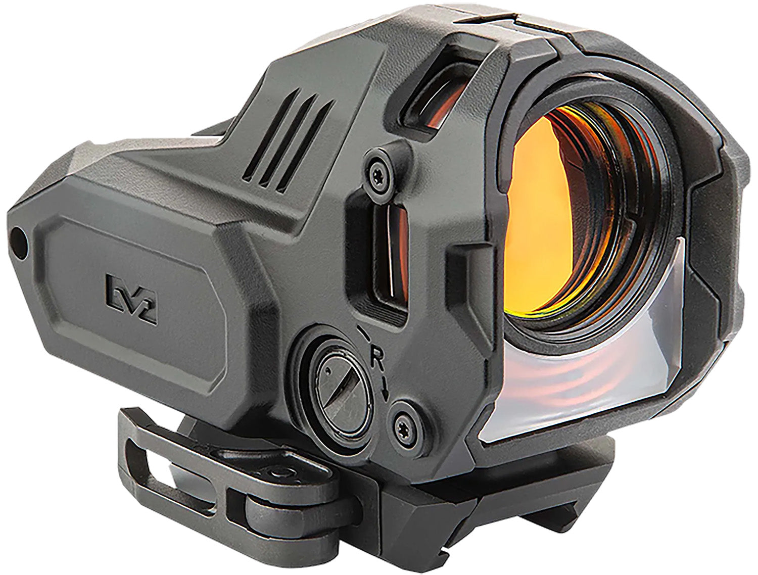 Mepro M22 PRO 3.5/40 MOA Amber Bullseye Reflex Sight with Light Module, Black