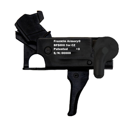 Franklin Armory BFSIII Black Binary Trigger CZ Scorpion Style Fit