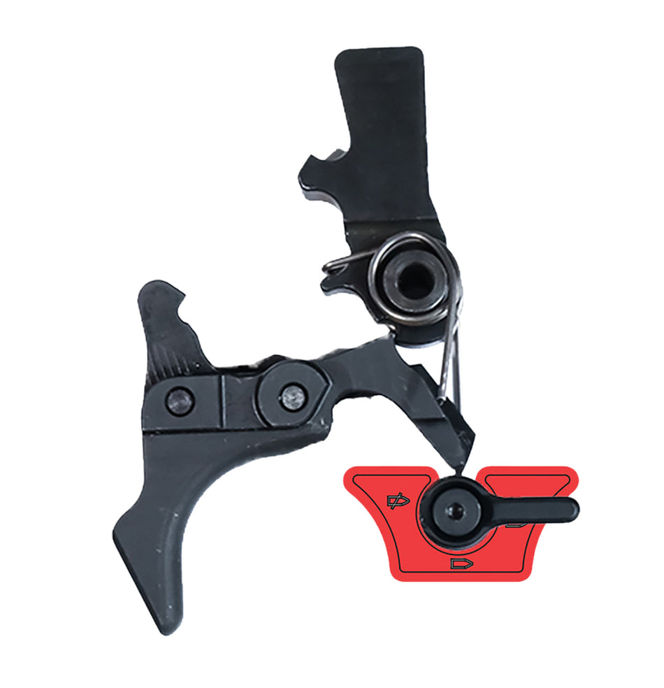 Franklin Armory 0250000BLK Binary Firing System GEN 3 Curved Trigger Ruger 10/22