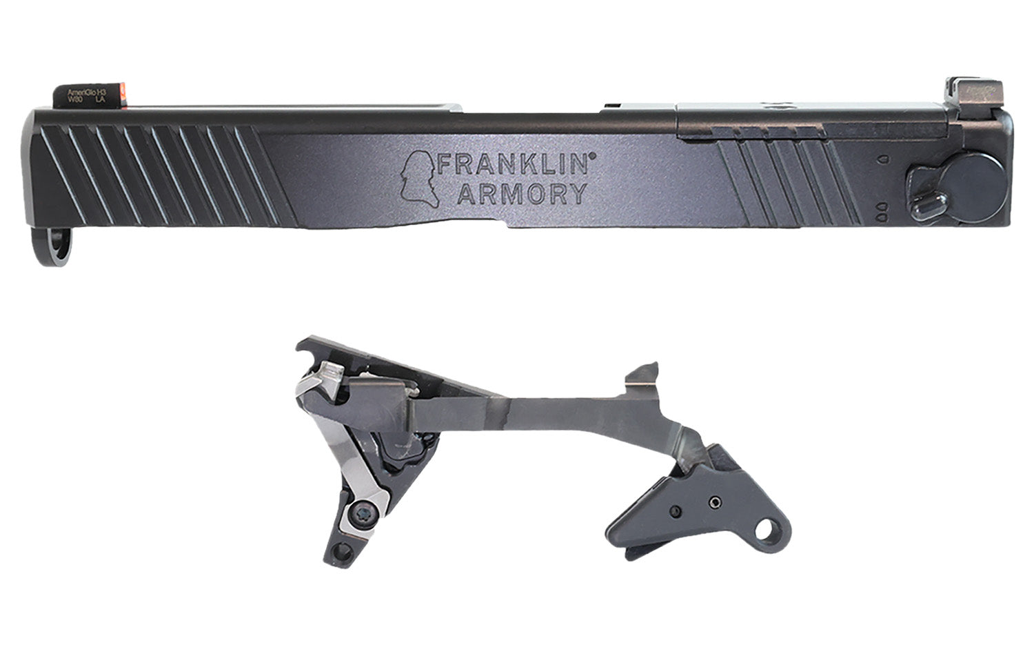 Franklin Armory 1750044BLK Binary Firing System Trigger Black Glock 22 Gen3