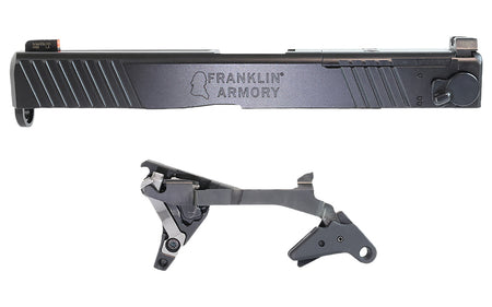 Franklin Armory 1750044BLK Binary Firing System Trigger Black Glock 22 Gen3