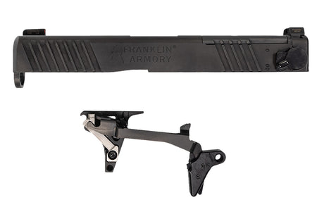 Franklin Armory 1750060BLK Binary Firing System Trigger Black Glock 19 Gen3