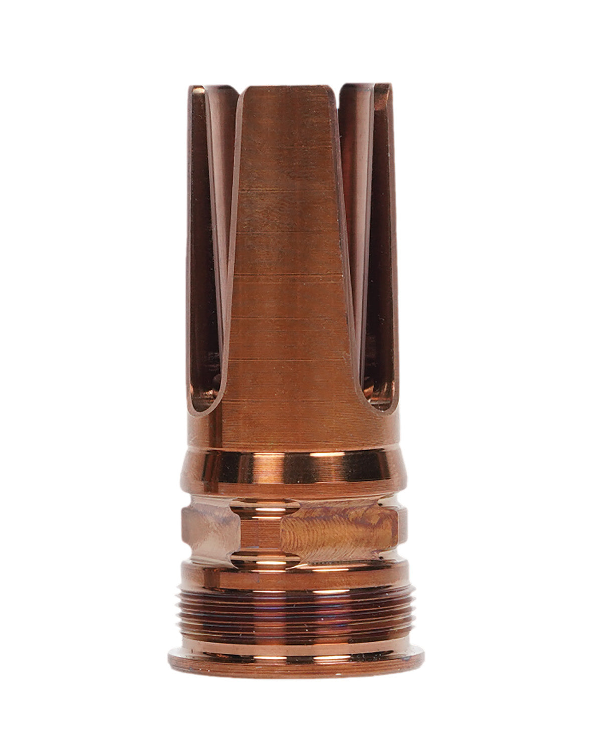 Q 8.6 BLK Steel Flash Hider 1/2"x28 Thread 2.13" Overall Length