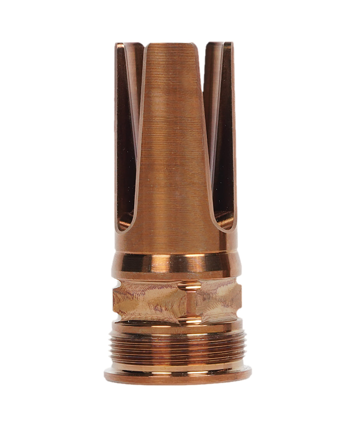 Q 8.6 BLK Steel Flash Hider 5/8"x24 Thread 2.13" Overall Length