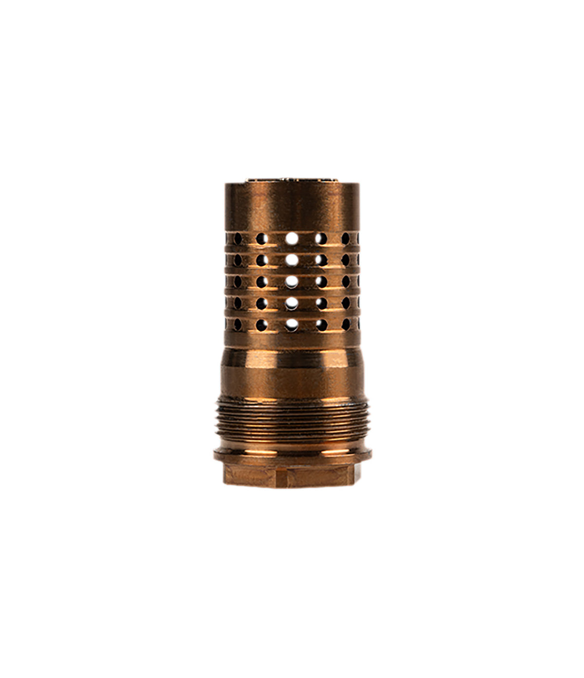 Q Rear End 7.62 Cal Steel Muzzle Mount 5/8"x24 Thread 1.71" Overall Length