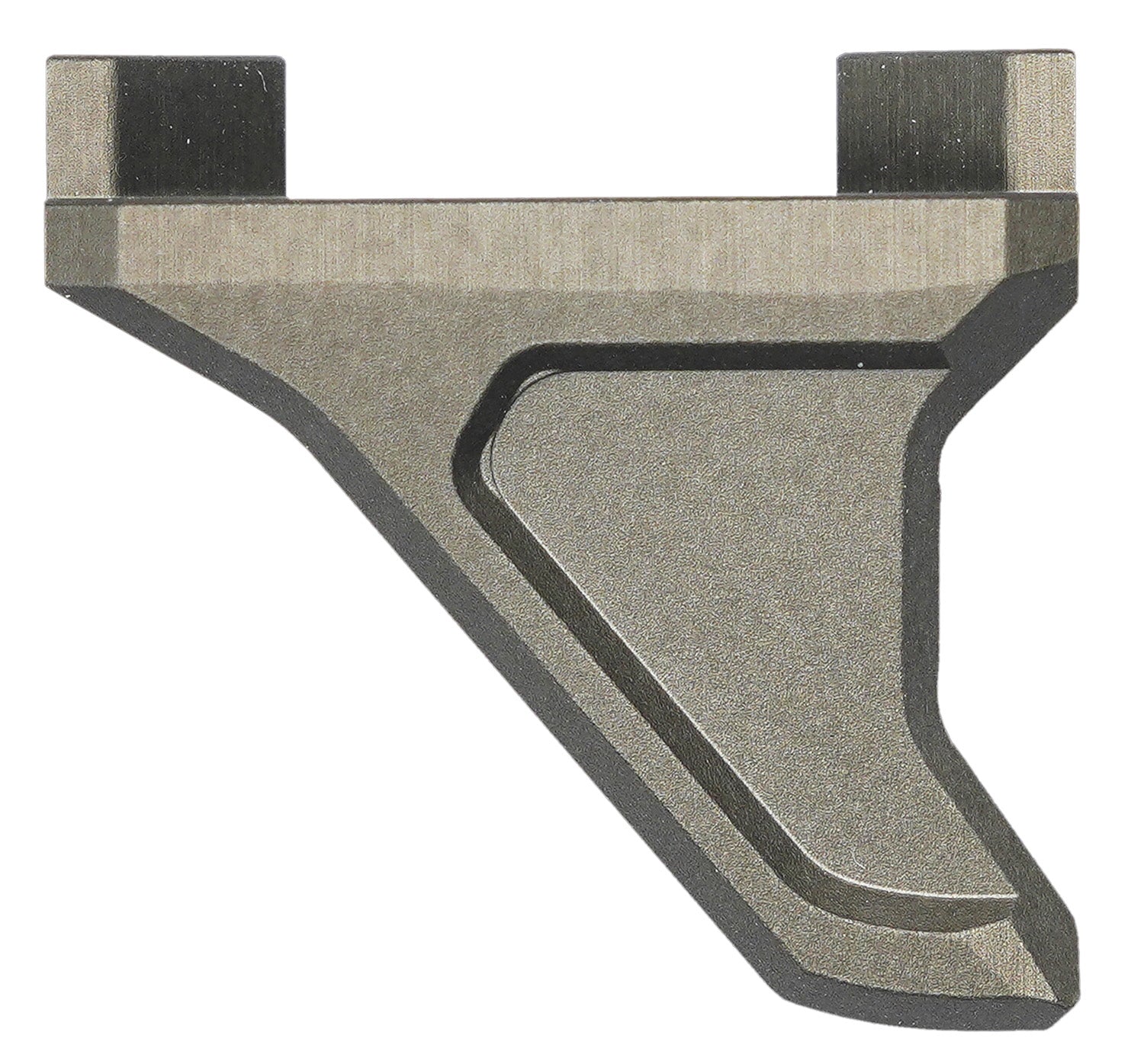 Q Deluxe Q-Sert Small Barricade Stop Anodized Aluminum Silver