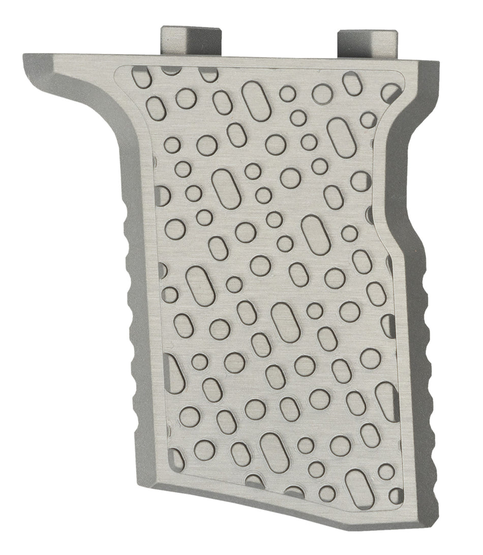 Q LLC ACCQSERTVGAL Q-Sert Deluxe Vertical Grip Clear Hardcoat Anodized 6061 Aluminum