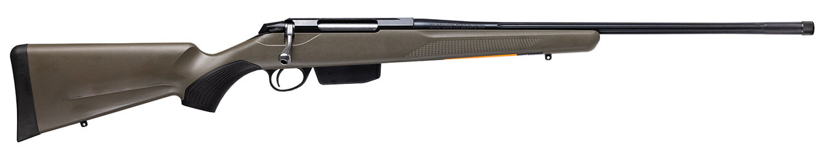 Tikka T3x Superlite 350 Legend Bolt-Action Rifle, 20" Fluted Threaded Barrel, Green Synthetic Stock
