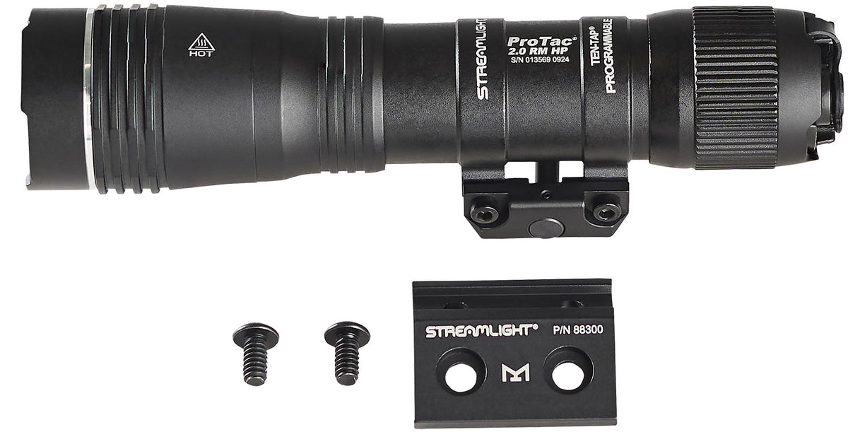 Streamlight ProTac 2.0 High-Lumen Flashlight Black Multi-Mode 250-2000 Lumens