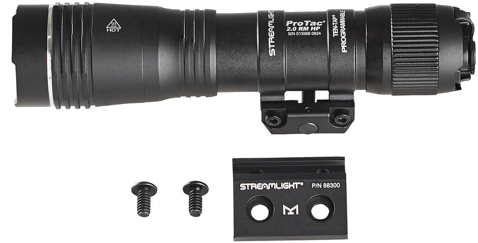 Streamlight ProTac 2.0 High-Lumen Flashlight Black Multi-Mode 250-2000 Lumens
