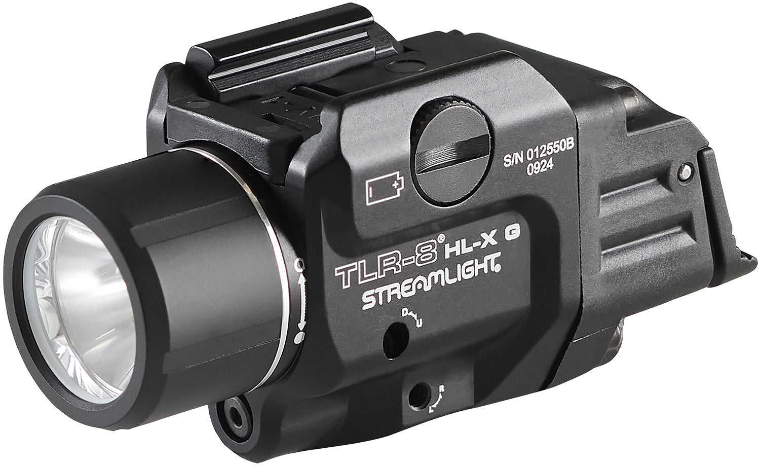 Streamlight TLR-8 Tactical Gun Light with Green Laser Black Aluminum 1000 Lumens